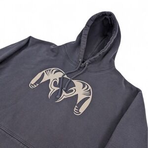 Kuiu Ram Logo Hoodie Mens 2XL Navy Blue Casual Hunting Outdoors Gorpcore
